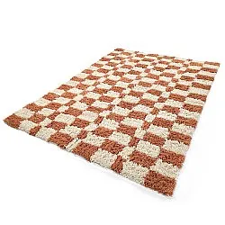 Ryamattor - Atrani Natural Cotton Shaggy (orange)