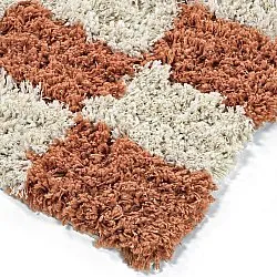 Ryamattor - Atrani Natural Cotton Shaggy (orange)