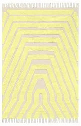 Koberce s dlhým vlasom - Callista Natural Cotton Shaggy (žltý)