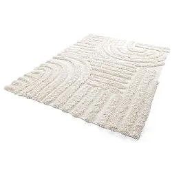 Ryamattor - Cazorla Natural Cotton Shaggy (offwhite)