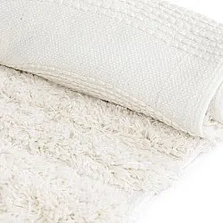 Ryamattor - Cazorla Natural Cotton Shaggy (offwhite)
