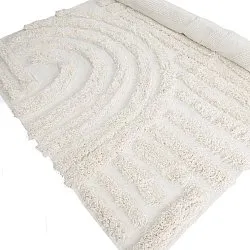 Ryamattor - Cazorla Natural Cotton Shaggy (offwhite)