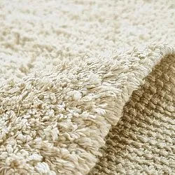 Koberce s dlhým vlasom - Celina Natural Cotton Shaggy (offwhite/beige)