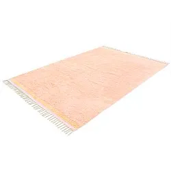 Koberce s dlhým vlasom - Celina Natural Cotton Shaggy (ružová/bežová)