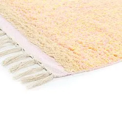 Koberce s dlhým vlasom - Celina Natural Cotton Shaggy (ružová/bežová)