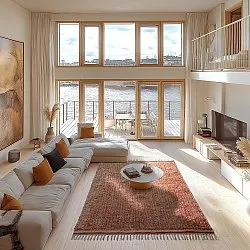 Koberce s dlhým vlasom - Celina Natural Cotton Shaggy (červená)