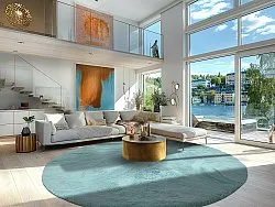 Kruhové koberce - Cloud Super Soft (svetlo modrá)