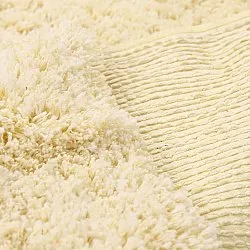 Ryamattor - Combarro Solid Cotton Shaggy (ljusgul)