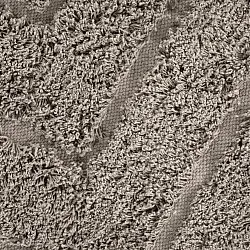 Kolo koberce - Conara Natural Cotton Shaggy (taupe)