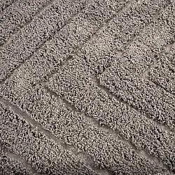 Kolo koberce - Conara Natural Cotton Shaggy (taupe)