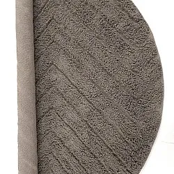 Kolo koberce - Conara Natural Cotton Shaggy (taupe)