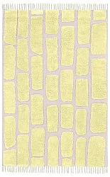 Koberce s dlhým vlasom - Cyrus Natural Cotton Shaggy (žltý)