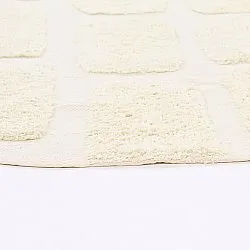 Kolo koberce - Cyrus Natural Cotton Shaggy (offwhite)