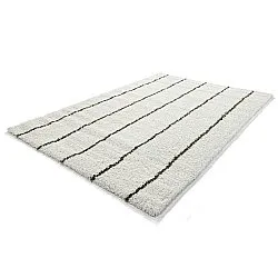 Koberce s dlhým vlasom - Eze (biela/zelená)