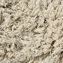 Koberce s dlhým vlasom - Fassale Hand Woven Wool Shaggy (krémový)