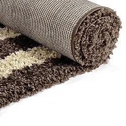 Koberce s dlhým vlasom - Imilchil (béžová/hnedá)