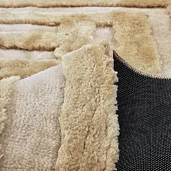 Koberce s dlhým vlasom - Karbala (krémová/bežová)