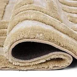 Koberce s dlhým vlasom - Karbala (krémová/bežová)