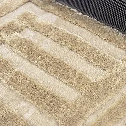 Koberce s dlhým vlasom - Karbala (krémová/bežová)