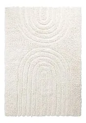 Ryamattor - Lindos Natural Cotton Shaggy (vit)