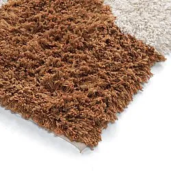 Ryamattor - Kalymnos Natural Cotton Shaggy (offwhite/ockra)