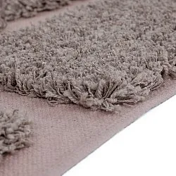 Ryamattor - Otranto Natural Cotton Shaggy (taupe)