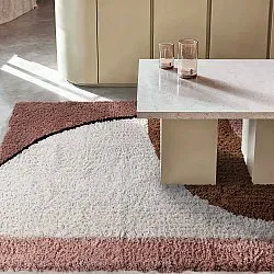 Ryamattor - Perast Natural Cotton Shaggy (multi)
