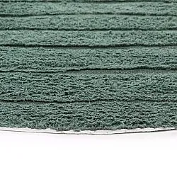 Kolo koberce - Rani Natural Cotton Shaggy (zelená)