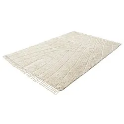 Koberce s dlhým vlasom - Sivia Natural Cotton Shaggy (offwhite)