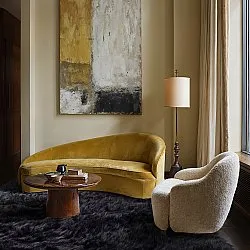 Koberce s dlhým vlasom - Sohar (čierna)