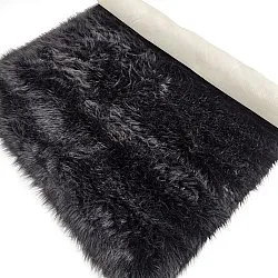 Koberce s dlhým vlasom - Sohar (čierna)