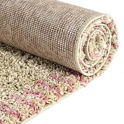 Koberce s vlasom - Tiznit (béžová/ružová)