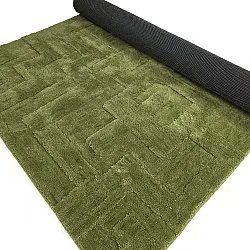 Koberce s dlhým vlasom - Tripoli (machovo zelená)