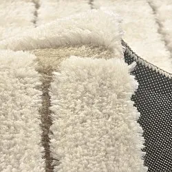 Koberce s dlhým vlasom - Tyros (béžová/krémová)