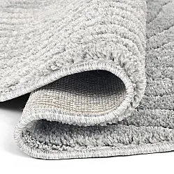 Kruhové koberce - Wendy (svetlo šedá)