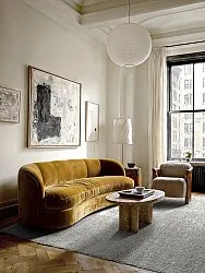 Koberec s chlupatým povrchem - Zoe (šedý)