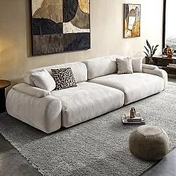 Koberec s chlupatým povrchem - Zoe (šedý)