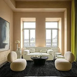 Koberce s chlupatým povrchem - Zoe (černá)