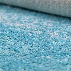 Plyšové koberce - Zoe (tyrkysová)