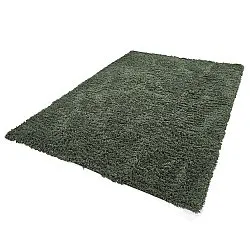 Ryamattor - Combarro Solid Cotton Shaggy (grön)