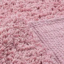 Ryamattor - Combarro Solid Cotton Shaggy (ljusrosa)