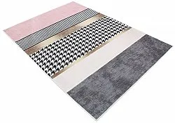 Koberec Wilton - Esme (ružový/multicolor)