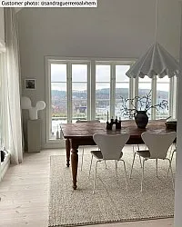 Vlnený koberec - Avafors Wool Bubble (béžový)