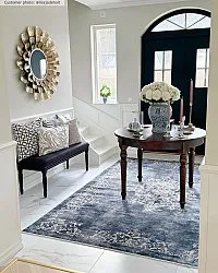 Koberec Wilton - Santi (modrá/bežová)