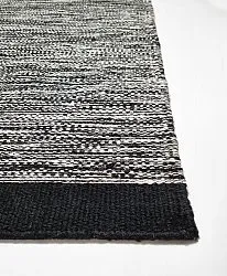 Vlnený koberec - Savona (čierna)