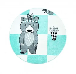 Detská rohož - Bueno Indian Bear (tyrkysová)