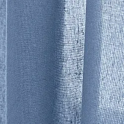 Gardiner 2-Pack - Bomullsgardin Selena (blå)