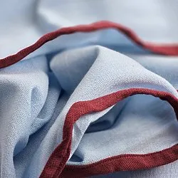 Textilné obrúsky - súprava 4 Yrsa (modrá)