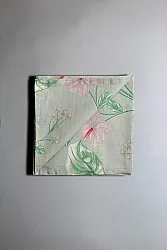 Textilné obrúsky - súprava 4 Adella (zelená/fialová)