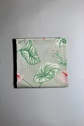 Textilné obrúsky - súprava 4 Adella (zelená/fialová)